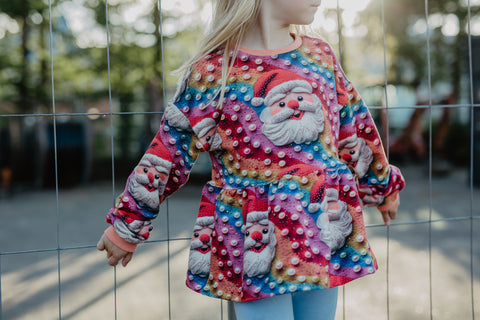 French Terry Rainbow Santa 3841 (Bio) VORBESTELLUNG