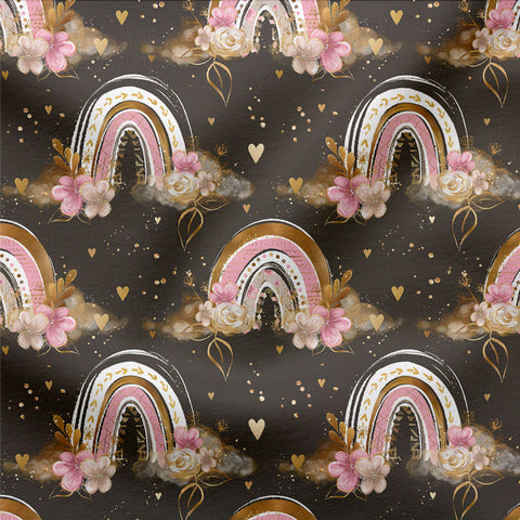 French Terry Rainbowdream Rosegold