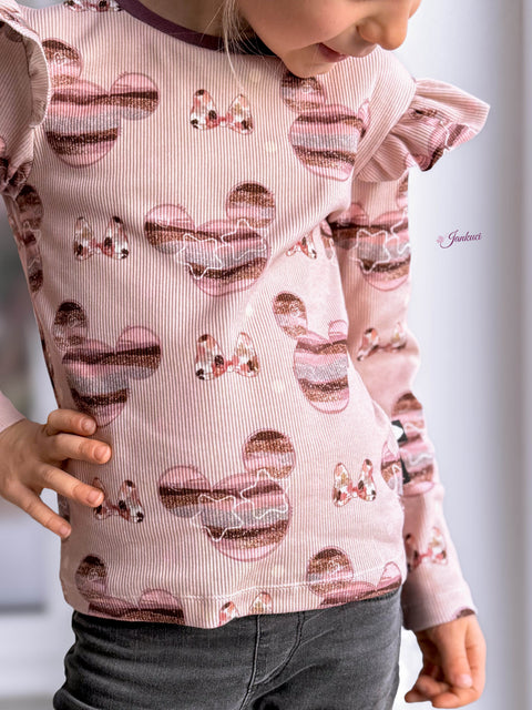 Rippjersey Lara Glitter Mouse 3238 (Bio)