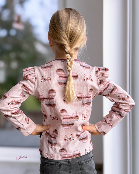 Rippjersey Lara Glitter Mouse 3238 (Bio)