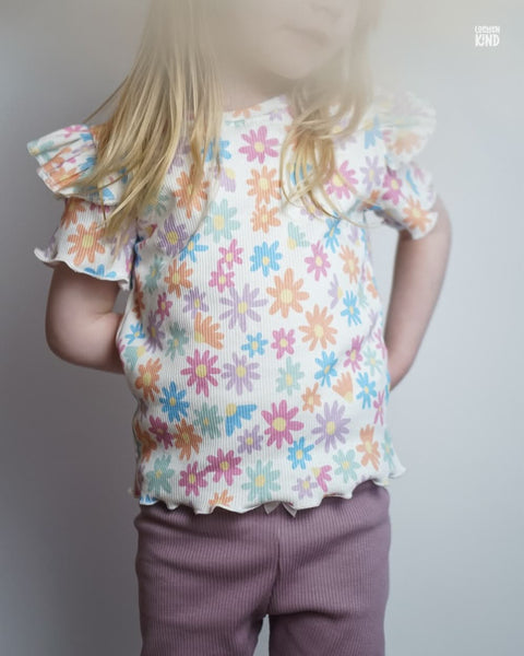 Rippjersey Simple Flowers Spring 3624 (Bio)