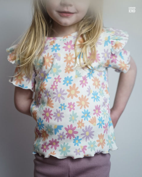 Rippjersey Simple Flowers Spring 3624 (Bio)