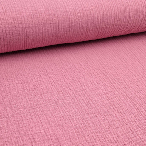 Musselin Double Gauze Rosa 13