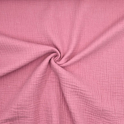 Musselin Double Gauze Rosa 13