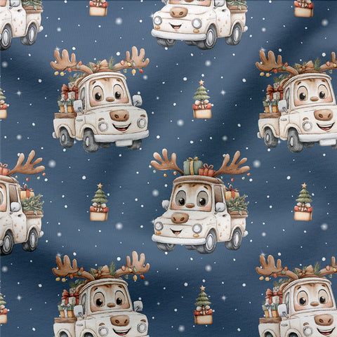 French Terry Rudolf Laster Blau 3247 (Bio)