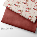 French Terry Santa and Rudolph