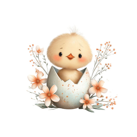 Bügelbild Schlupfi Medium