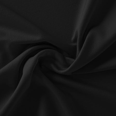 Bündchenstoff Schwarz 690