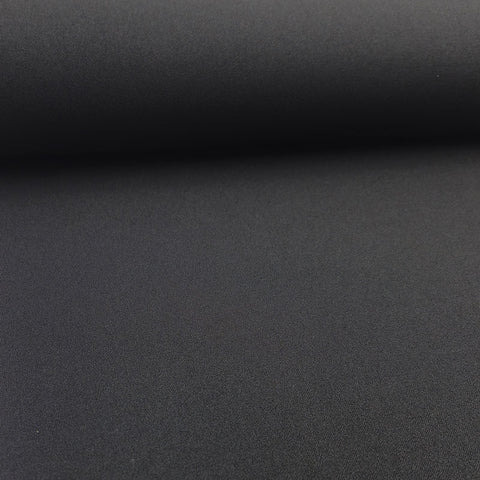 Scuba Crepe Schwarz 690