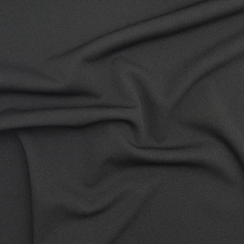 Scuba Crepe Schwarz 690