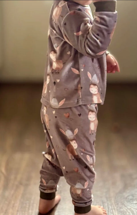 Schnittmuster Pyjama Sleep & Chill 68-158