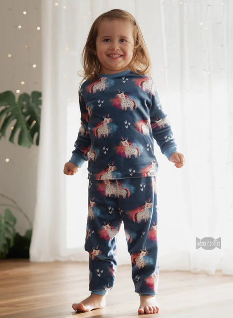 Schnittmuster Pyjama Sleep & Chill 68-158