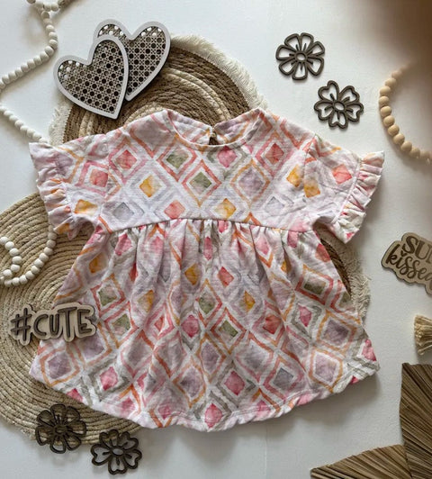 Schnittmuster Rüschenkleid Mariella BUNDLE 74-158