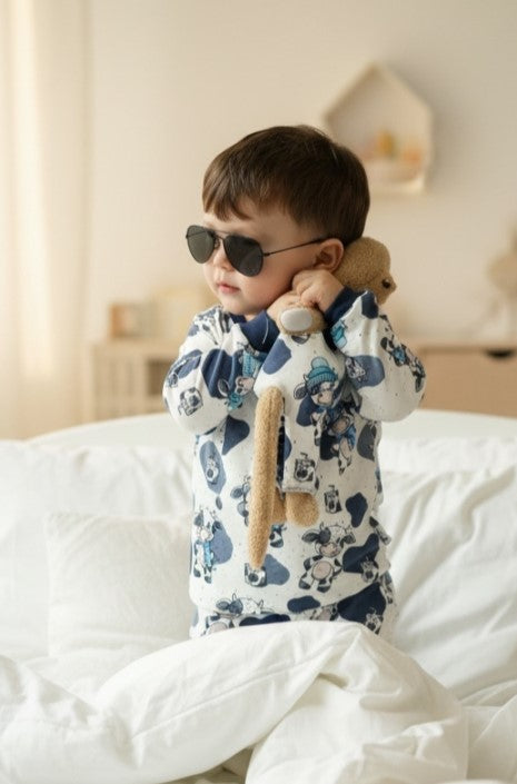 Schnittmuster Pyjama Sleep & Chill 68-158