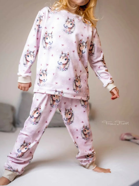 Schnittmuster Pyjama Sleep & Chill 68-158