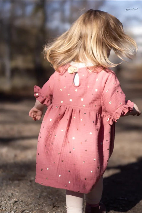 Gewerbelizenz zum Schnittmuster Rüschenkleid Mariella Webware