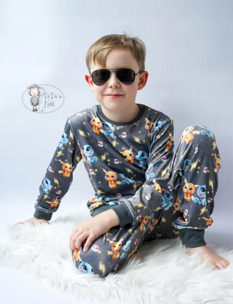 Schnittmuster Pyjama Sleep & Chill 68-158