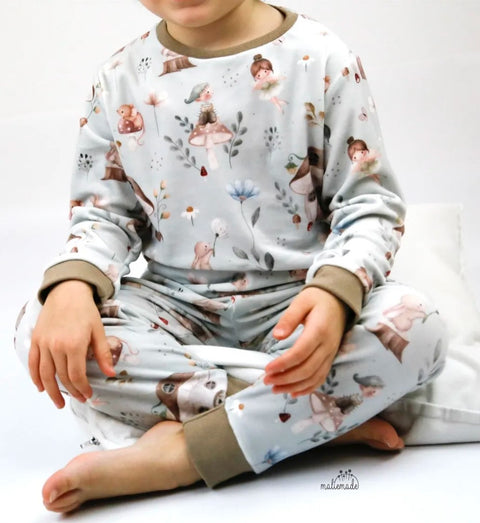 Schnittmuster Pyjama Sleep & Chill 68-158