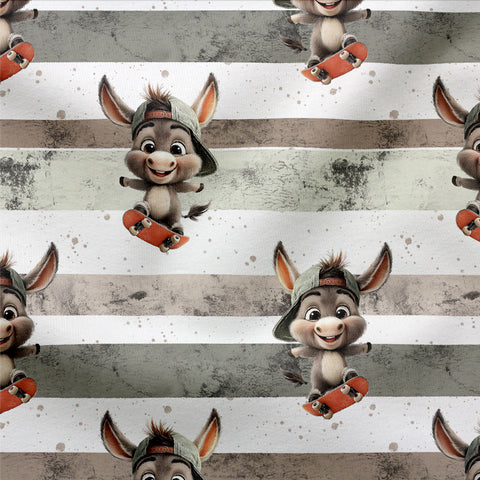 French Terry Skater Donkey 3383 (Bio) VORBESTELLUNG