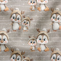 French Terry Snow Buddies Neutral 3821 (Bio) VORBESTELLUNG