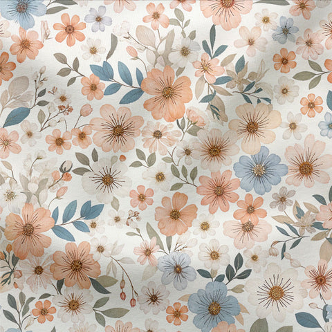 French Terry Soft Flowers 3243 (Bio)
