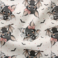 French Terry Spooky Cutie Creme 3747 (Bio) VORBESTELLUNG