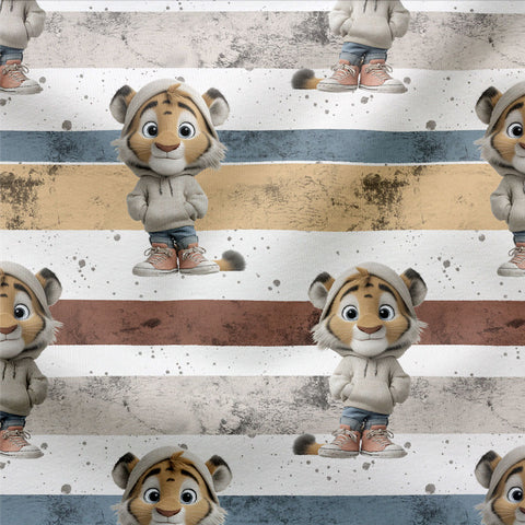 French Terry Street Tiger 3523 (Bio)