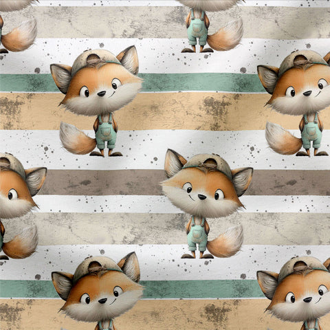 French Terry Streifenfuchs 3461 (Bio)