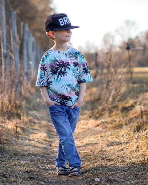 Jerseystoff Sunset Palms 3631 (Bio)