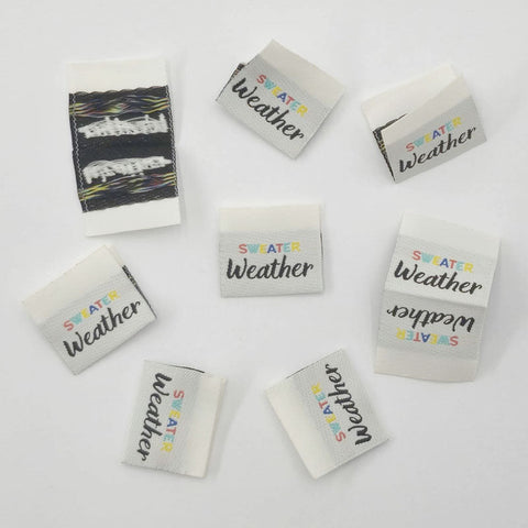 Weblabels Sweater Weather Bunt 4er Set