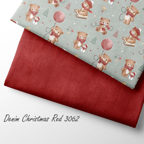 French Terry Teddy's Christmas Party 3041 (Bio) VORBESTELLUNG