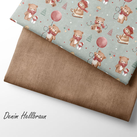 French Terry Teddy's Christmas Party 3041 (Bio) VORBESTELLUNG