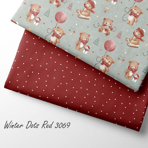French Terry Teddy's Christmas Party 3041 (Bio) VORBESTELLUNG