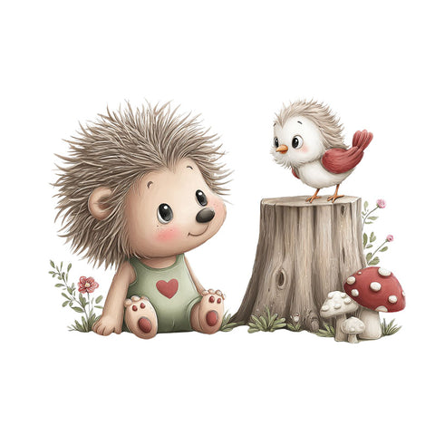 Bügelbild Tiere des Waldes Medium