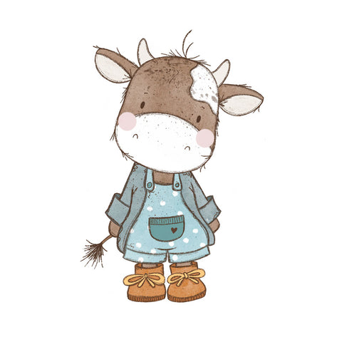 Bügelbild Tiny Moo MINI