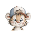 Bügelbild Toby Tiger Medium