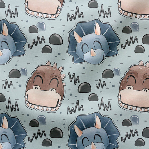 French Terry Urknall Blau 3395 (Bio) VORBESTELLUNG