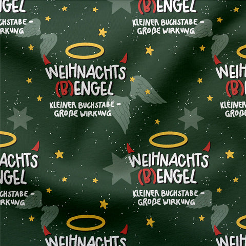 French Terry Weihnachtsbengel 3955 (Bio)