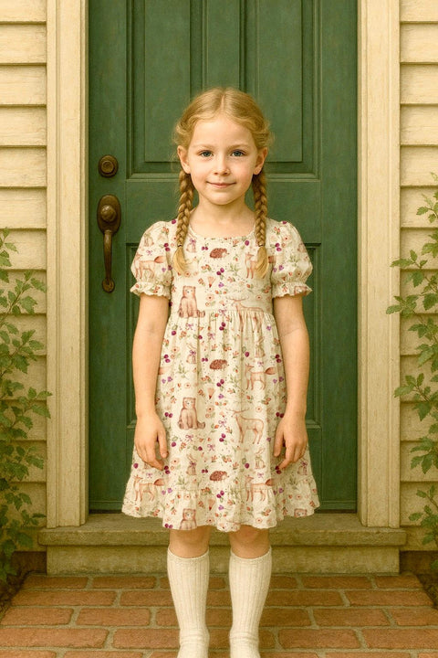 Jersey Stoff Berry Forest (Bio) VORBESTELLUNG