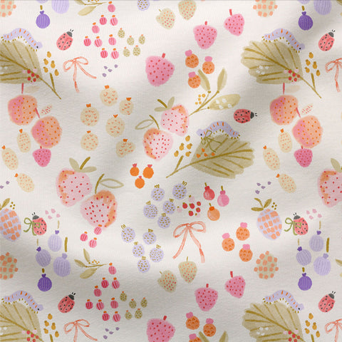 Jersey Stoff Wild Berries 2850 (Bio) VORBESTELLUNG