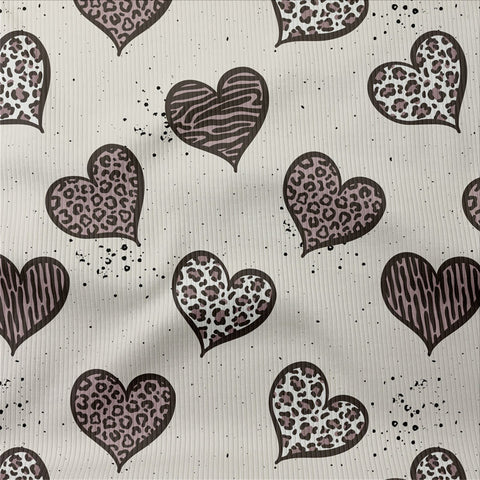 Rippjersey Wild Hearts Creme 2867 (Bio)