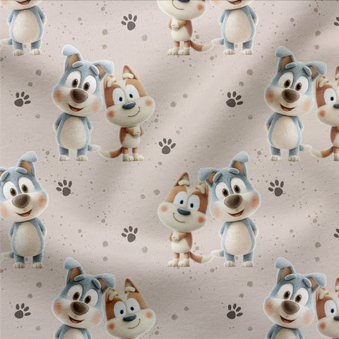 French Terry Woof Buddies 3091 (Bio)