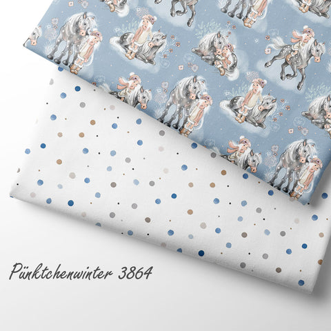 French Terry Funkelwinter 3816 (Bio) VORBESTELLUNG