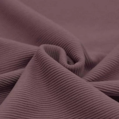 Ottoman Ripp Jersey Alt Mauve