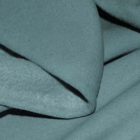 Wintersweat French Terry Brushed Altgrün