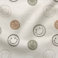 Jerseystoff Always Smiling Green Neutral