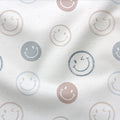 French Terry Always smiling Pastell