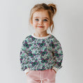 Jersey Stoff Butterfly Leo Blau (Bio)