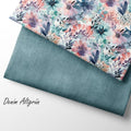French Terry Denim Altgrün (Bio)