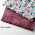 French Terry Denim Himbeere